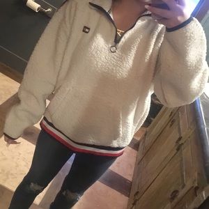 White Tommy Hilfiger Sport Sweatshirt